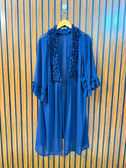 Chest Medium  Length 44  Fabric Chiffon Western Branded Women's Long Shrug