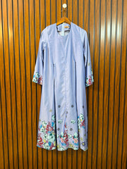 Chest 17  Length 48  Fabric Silk Trendy Western Long Top for Women
