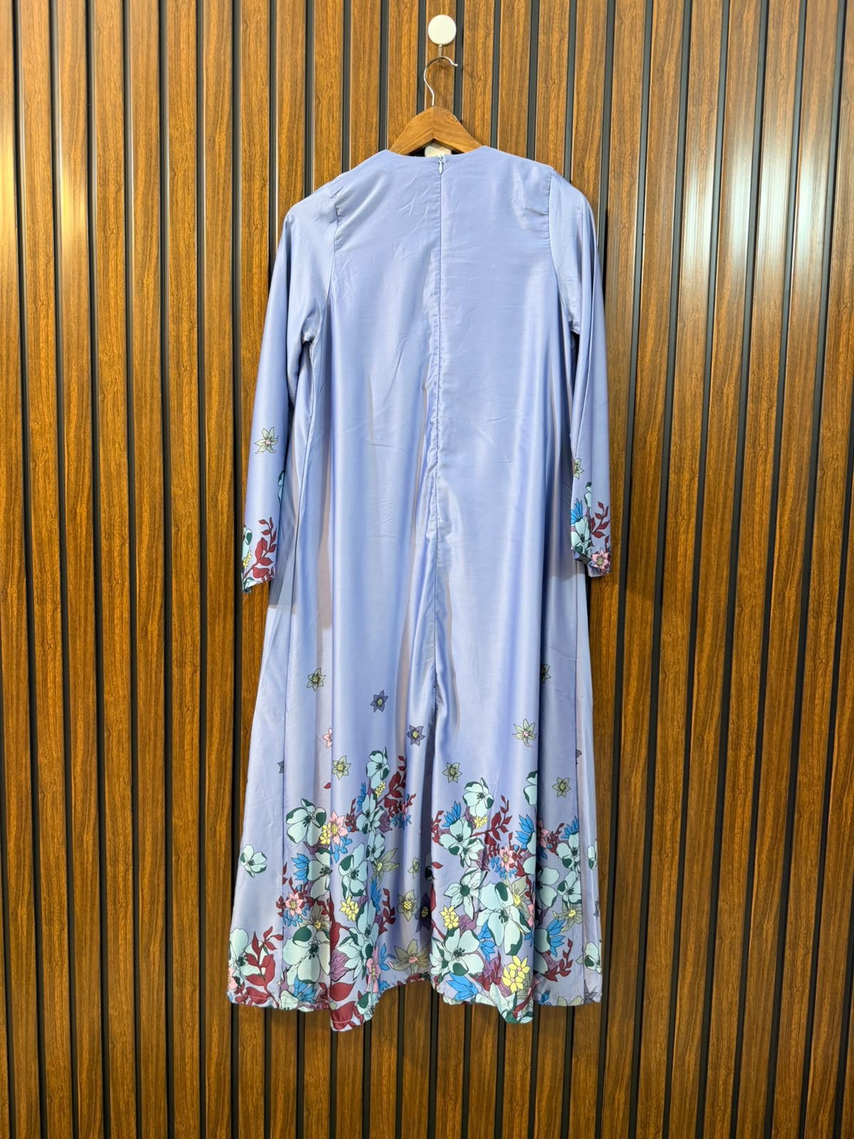 Chest 17  Length 48  Fabric Silk Trendy Western Long Top for Women