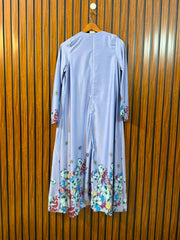 Chest 17  Length 48  Fabric Silk Trendy Western Long Top for Women