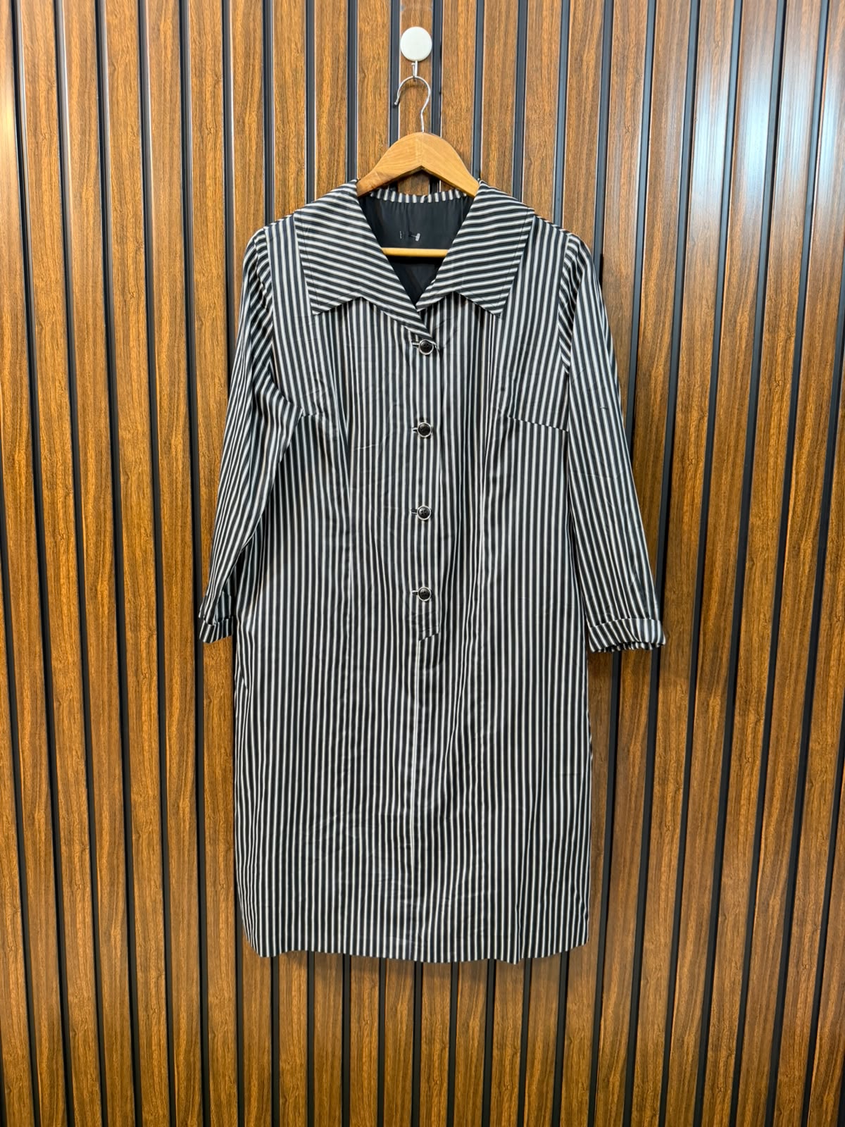 Chest 19  Length 38  Fabric Cotton Silk Women's Long Top for Daily Wear