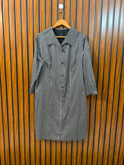 Chest 19  Length 38  Fabric Cotton Silk Women's Long Top for Daily Wear