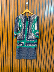 Chest 17  Length 34  Fabric Silk Women's Long Top Fashion