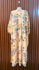 Chest 21  Length 52  Fabric Silk Western Branded Women's Long Maxi