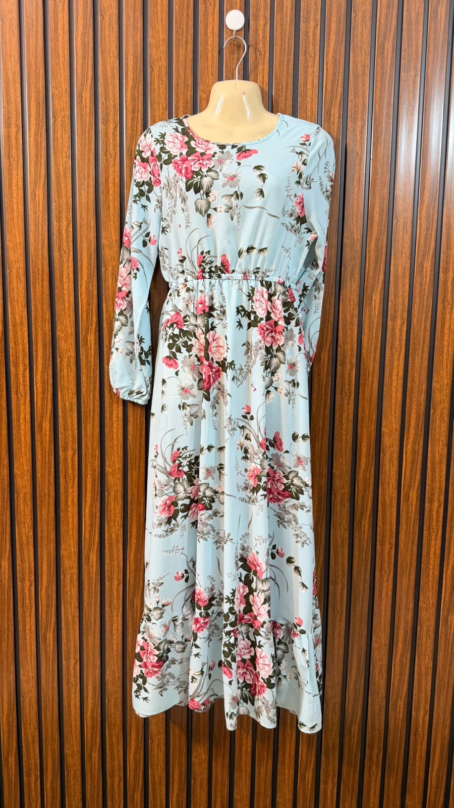 Chest 17  Length 50  Fabric Silk Premium Women's Long Maxi