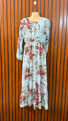 Chest 17  Length 50  Fabric Silk Premium Women's Long Maxi