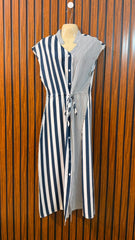 Chest 19  Length 47  Fabric Silk Ladies' Long Maxi Dress