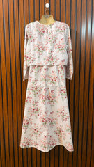 Chest 18  Length 47  Fabric Silk Fashion Women's Long Maxi