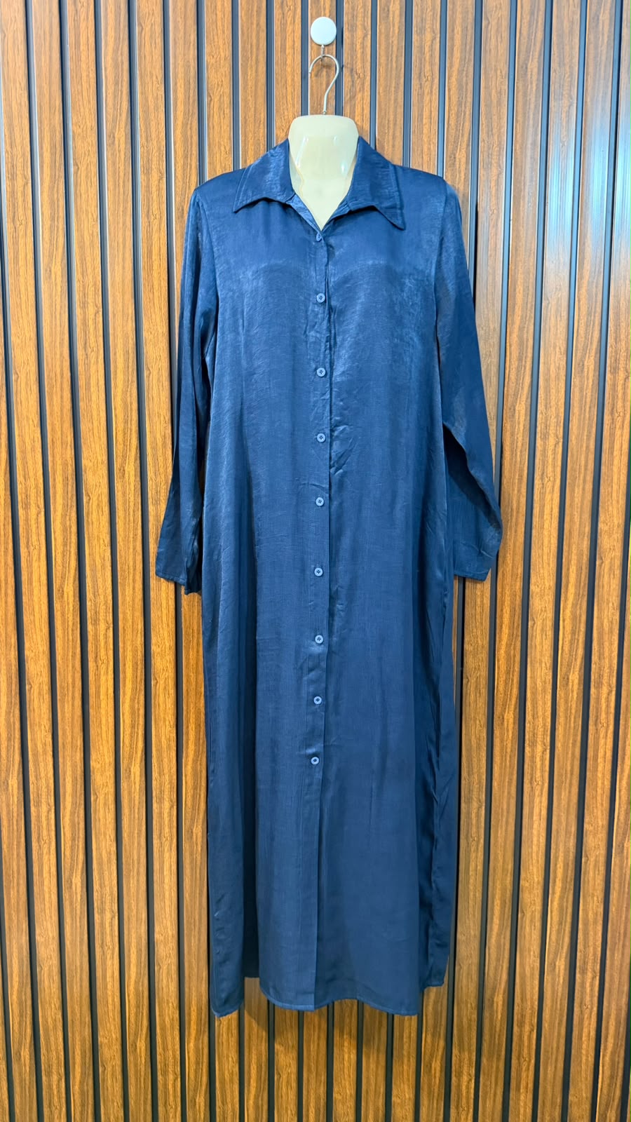 Chest 19  Length 52  Fabric Silk Women's Casual Long Maxi