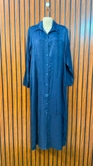 Chest 19  Length 52  Fabric Silk Women's Casual Long Maxi