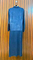 Chest 19  Length 52  Fabric Silk Women's Casual Long Maxi