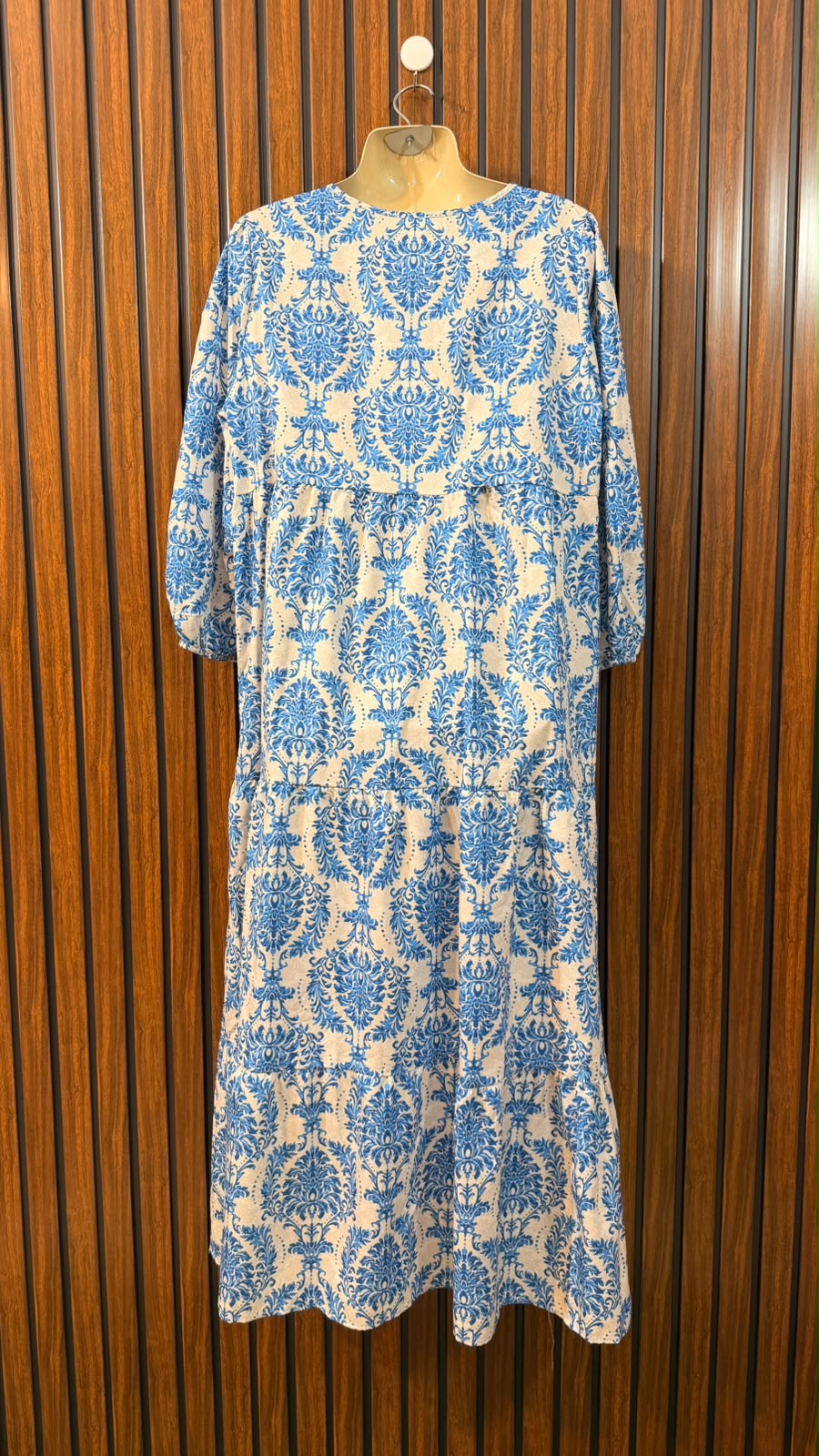 Chest 19  Length 50  Fabric Silk Modern Women's Long Maxi