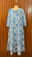 Chest 19  Length 50  Fabric Silk Modern Women's Long Maxi