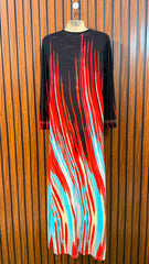 Chest 18  Length 54  Fabric Silk Jersey Stylish Women's Long Maxi