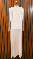 Chest 21  Length 57  Fabric Silk Jersey Western Women's Full Length Maxi