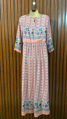 Chest 16  Length 55  Fabric Chiffon Western Wear Women's Long Maxi