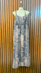 Chest 23  Length 53  Fabric Chiffon Women's Long Maxi Fashion Wear