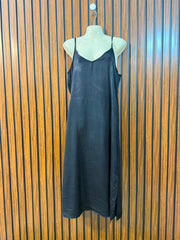 Chest 18  Length 44  Fabric Silk Women's Everyday Long Maxi