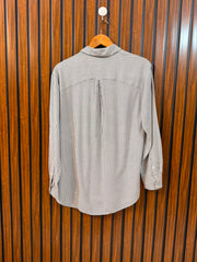 Chest 19  Length 27  Fabric Linen Chic Western Branded Women's Full Sleeve Top