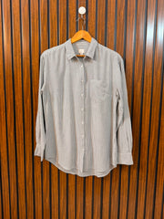 Chest 19  Length 27  Fabric Linen Chic Western Branded Women's Full Sleeve Top