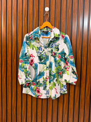 Chest 17  Length 23.5  Fabric Cotton Stylish Western Women's Full Sleeve Top