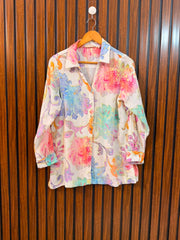 Chest 18  Length 26  Fabric Rayon Women's Western Full Sleeve Top Collection