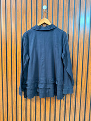 Chest 19  Length 26  Fabric Cotton Western Women's Full Sleeve Fashion Top