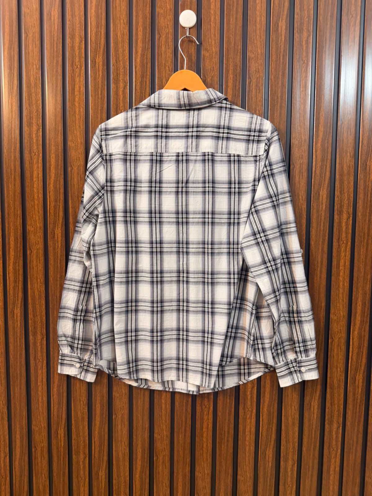 Chest 19  Length 25  Fabric Cotton Western Women's Essential Full Sleeve Top