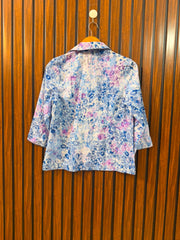 Chest 17  Length 21  Fabric Cotton Women's Stylish Western Full Sleeve Top