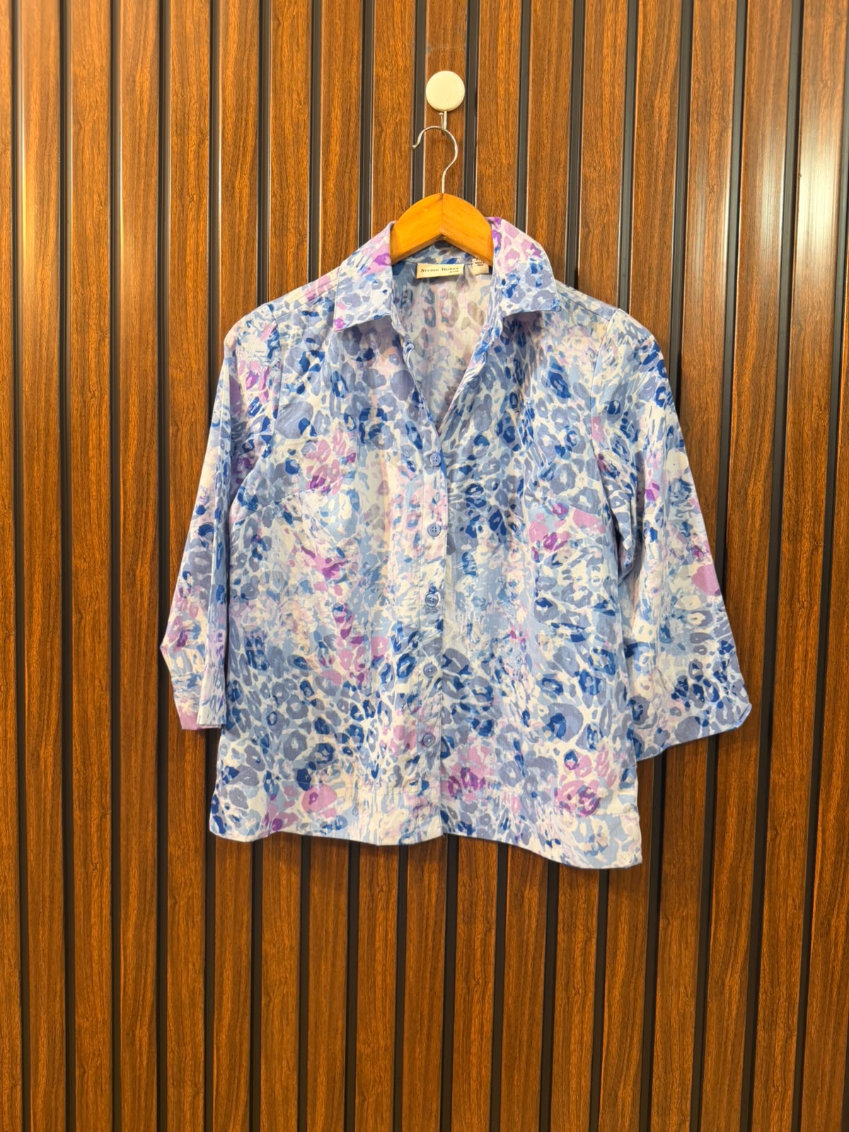 Chest 17  Length 21  Fabric Cotton Women's Stylish Western Full Sleeve Top