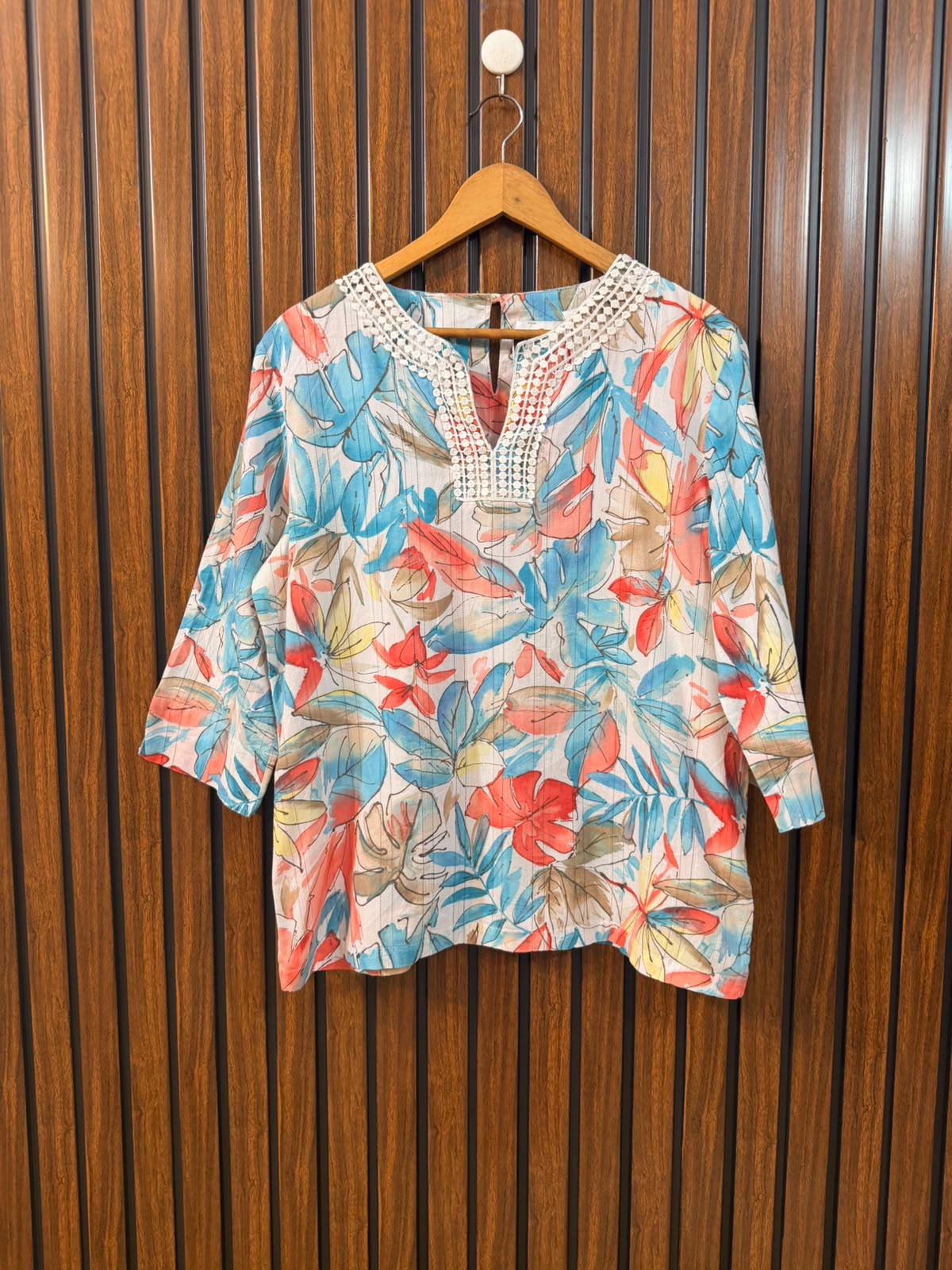 Chest 20  Length 24.5  Fabric Cotton Western Women's Exclusive Fashion Top