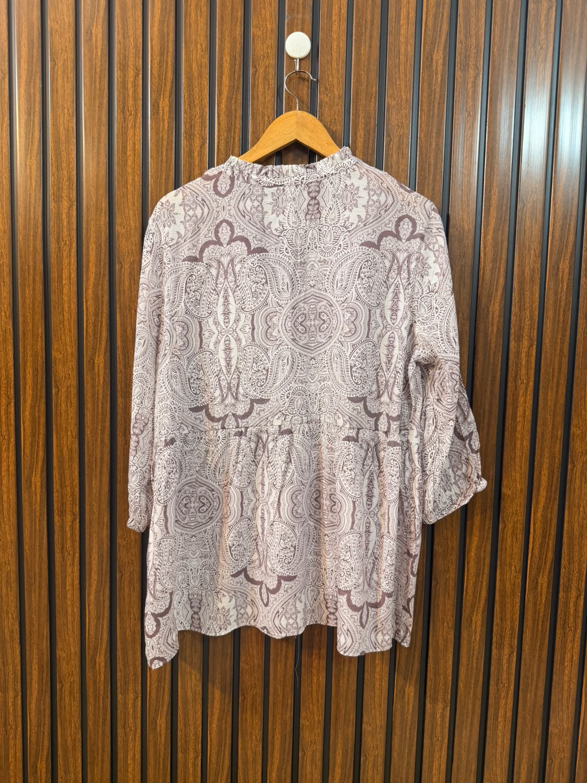 Chest 21  Length 28  Fabric Rayon Premium Ladies Western Full Sleeve Top