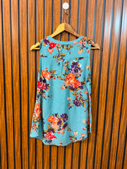 Chest 20  Length 26  Fabric Rayon Women's Designer Sleeveless Top