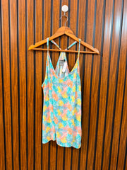 Chest 20  Length 24  Fabric Rayon Western Women's Sleeveless Top