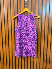 Chest 19  Length 25  Fabric Cotton Women's Signature Sleeveless Top