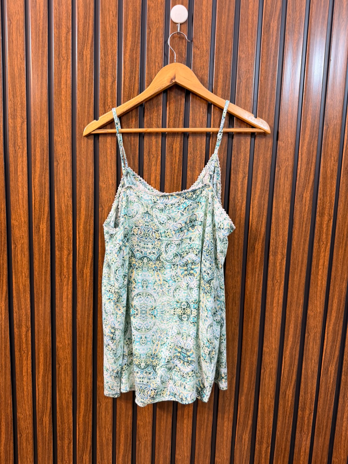 Chest 20  Length 26  Fabric Linen Women's Chic Sleeveless Top