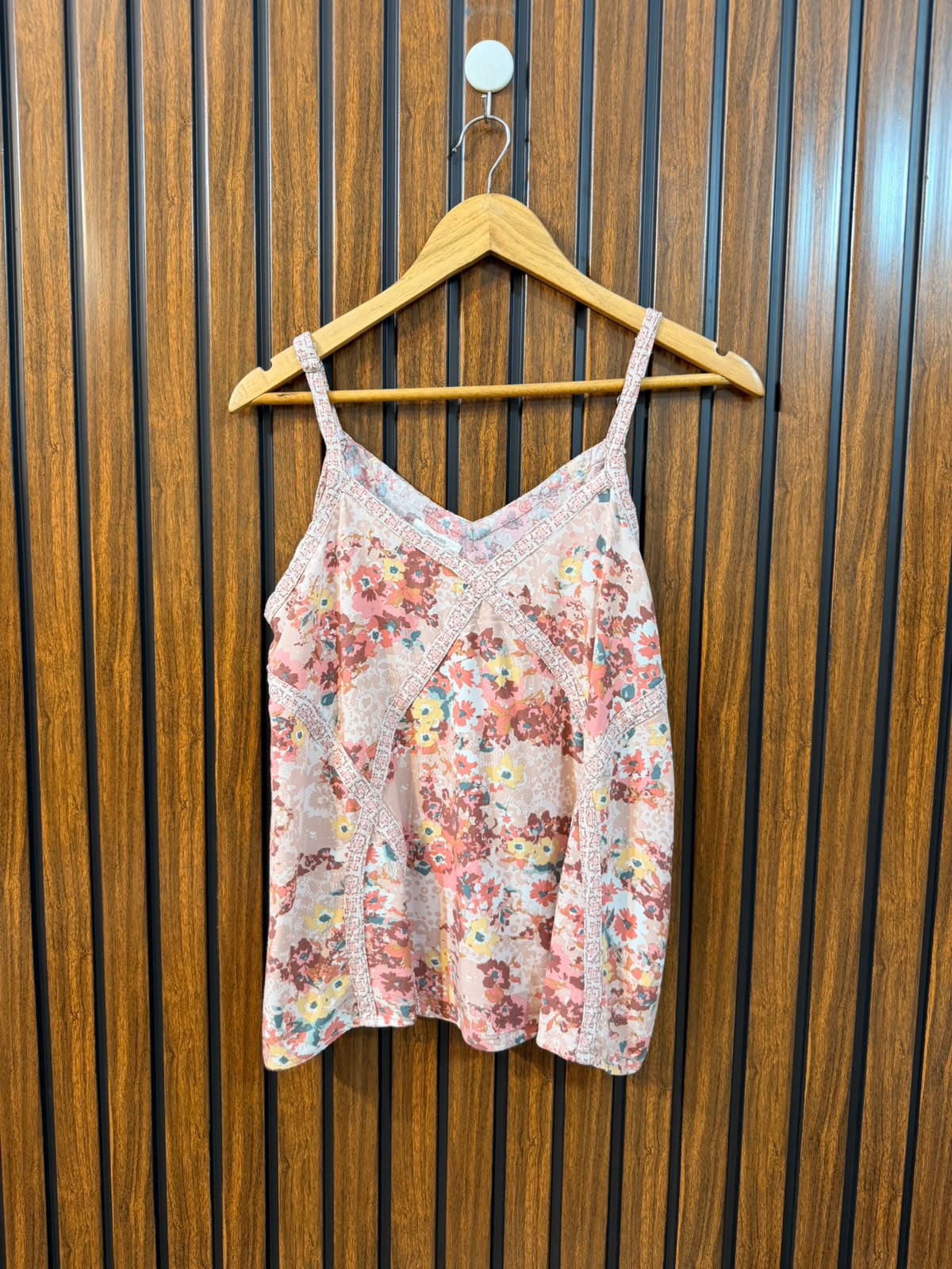 Chest 18  Length 22  Fabric Linen Women's Daily Wear Sleeveless Top
