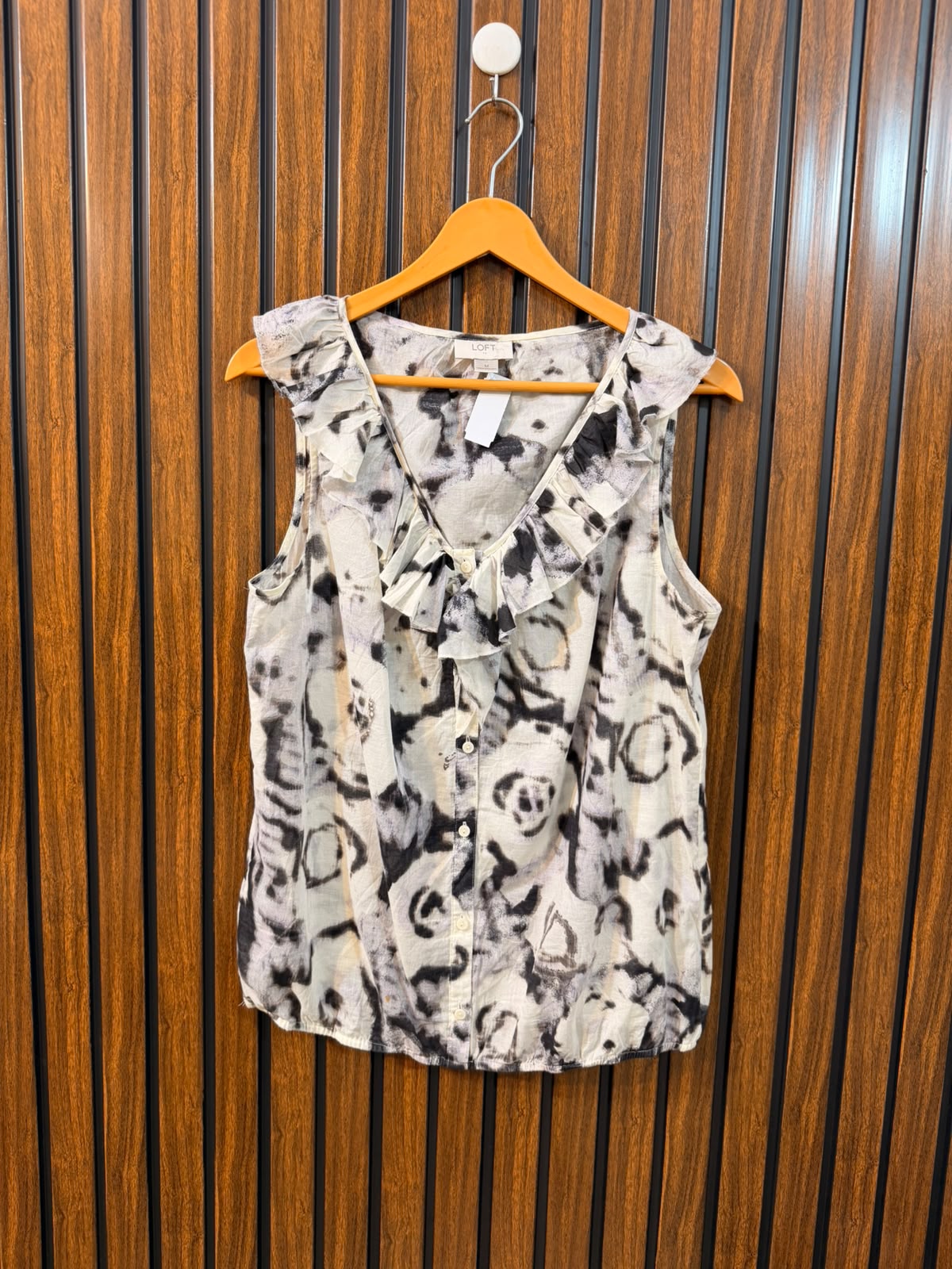 Chest 20  Length 24  Fabric Cotton Women's Sleeveless Fashion Top
