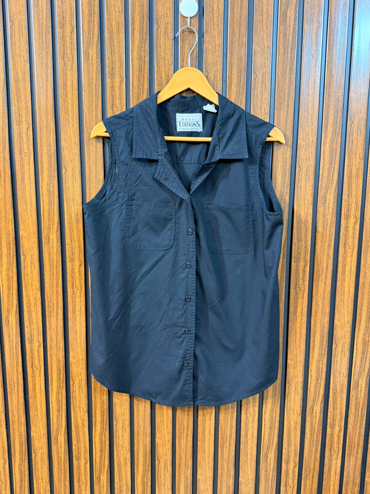 Chest 19  Length 25  Fabric Cotton Women's Trend Fashion Top
