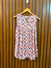 Chest 19  Length 27  Fabric Rayon Women's Smart Casual Top