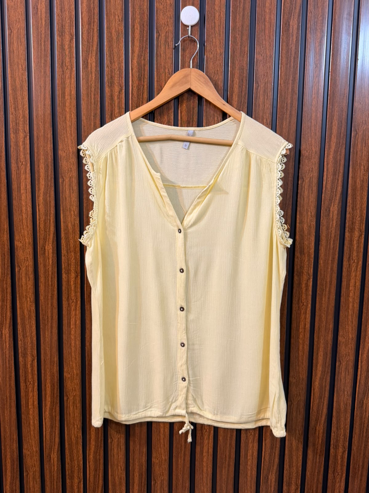 Chest 21  Length 26  Fabric Rayon Women's Branded Everyday Top