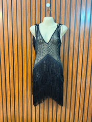 Chest 18  Length 34  Fabric Net Western Branded Women's Party Wear Mini Dress