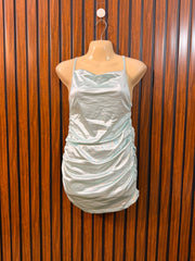 Chest 17  Length 25  Fabric Silk Jersey Women's Fashion Party Wear Mini Dress
