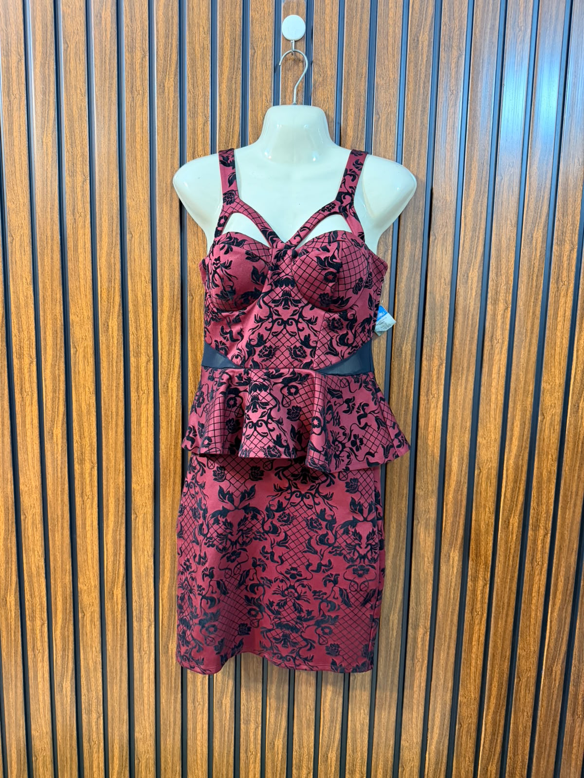 Chest 18  Length 33  Fabric Silk Jersey Branded Western Mini Dress Collection