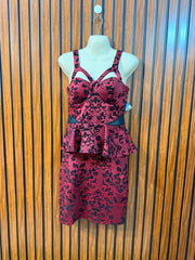 Chest 18  Length 33  Fabric Silk Jersey Branded Western Mini Dress Collection