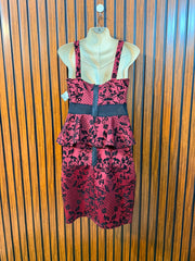 Chest 18  Length 33  Fabric Silk Jersey Branded Western Mini Dress Collection