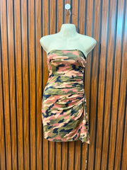 Chest Small  Length 24  Fabric Silk Jersey Western Women's Party Outfit Dress