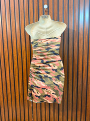 Chest Small  Length 24  Fabric Silk Jersey Western Women's Party Outfit Dress