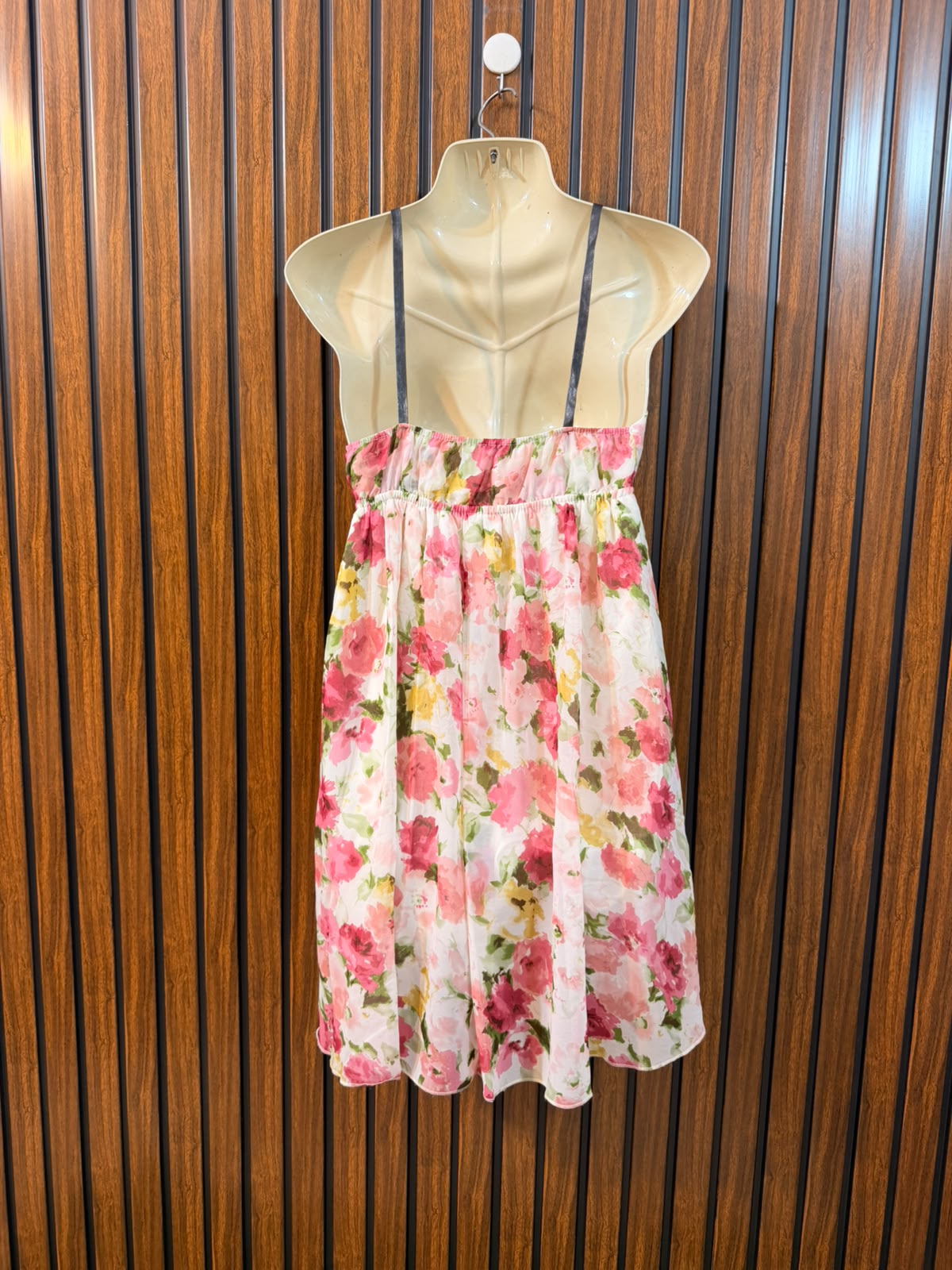 Chest 18  Length 31  Fabric Silk Branded Mini Dress for Women