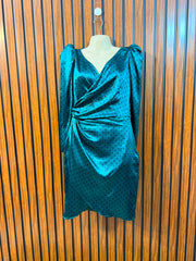Chest 17  Length 33  Fabric Silk Women's Chic Party Wear Mini Dress